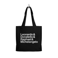 TMNT Helvetica Tote